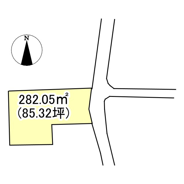 西条市朔日市559-1　売土地の土地図