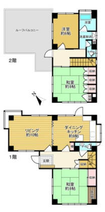 【間取り】 | 熱海市下多賀　戸建