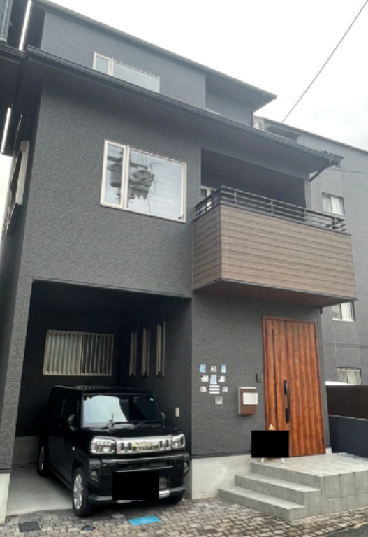 草津市渋川１丁目の住宅付店舗戸建の外観