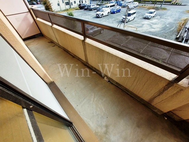 野田マンションのバルコニー