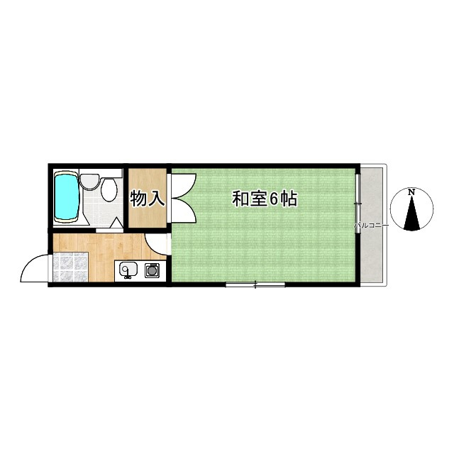 三恵グリーンハイツの間取り