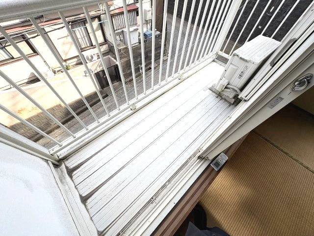 三恵グリーンハイツのバルコニー