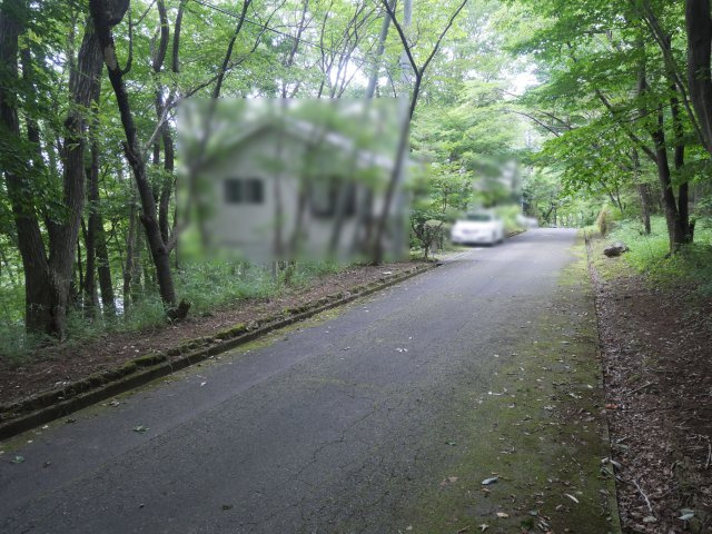 那須バケイションランド④の前面道路含む現地写真