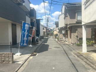 【前面道路含む現地写真】 | 右京区西京極南方町 | 西京極小学校まで徒歩約2分、お子様の通学も安心な立地★