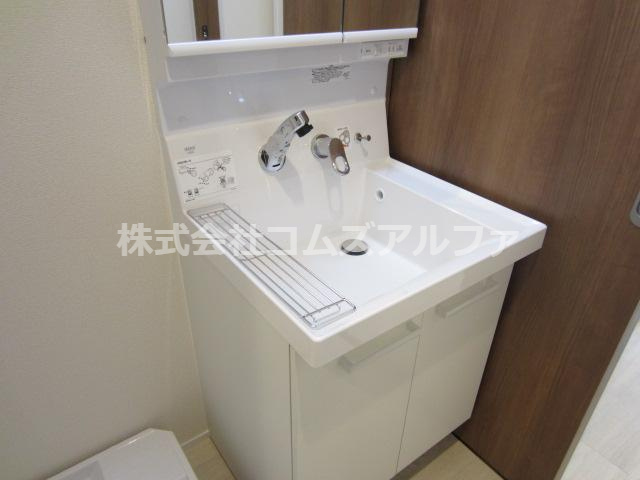 ビューノ伊勢町の洗面所|ビューノ伊勢町　独立洗面台