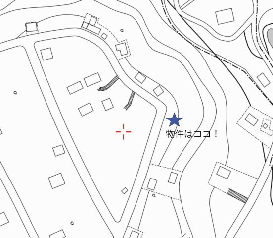 トーカン那須別荘地①の土地図