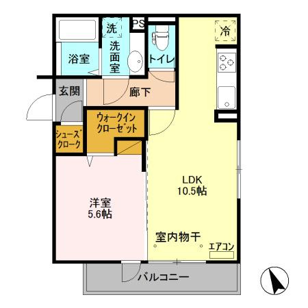 グランポートの間取り