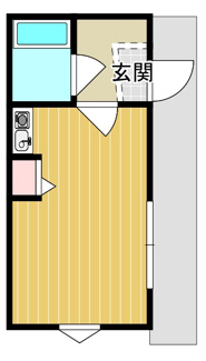【間取り】 | コーポ東光
