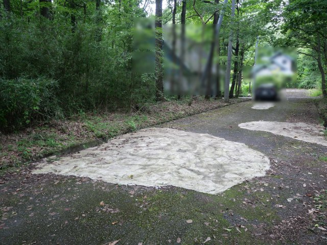那須平和郷別荘地（平和台）①の前面道路含む現地写真