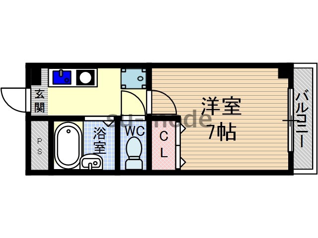末広15番館の間取り