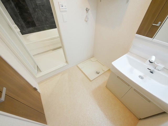 グレイス加茂　Ⅱの洗面所|使いやすい洗面所です