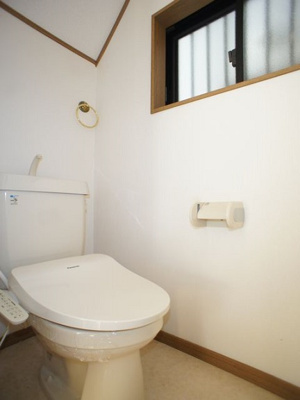 【トイレ】 | カーサ・アップル | 温水洗浄暖房便座機能付きです♪