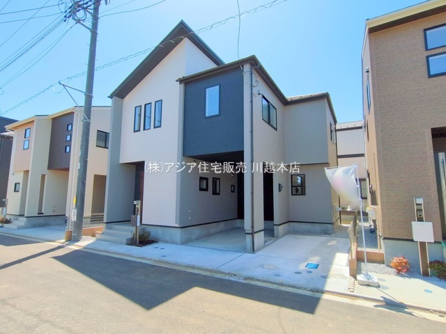 月々7万円台～　新築戸建　川越市的場6期の外観|5号棟　外観　完成済