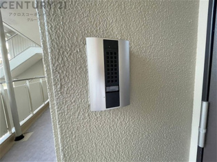 玄関前インターフォン