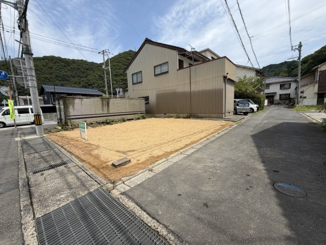 鳥取市湯所町１丁目土地の外観|角地