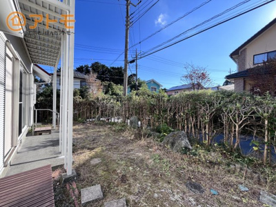 【庭】 | 裾野市千福が丘1丁目　中古一戸建て
