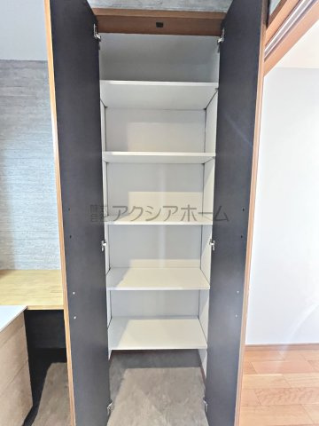 入間市扇町屋2丁目・全3棟　新築一戸建　A号棟　の収納|洗面スペースの収納