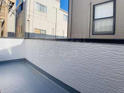 【バルコニー】 | 浜町４丁目貸家