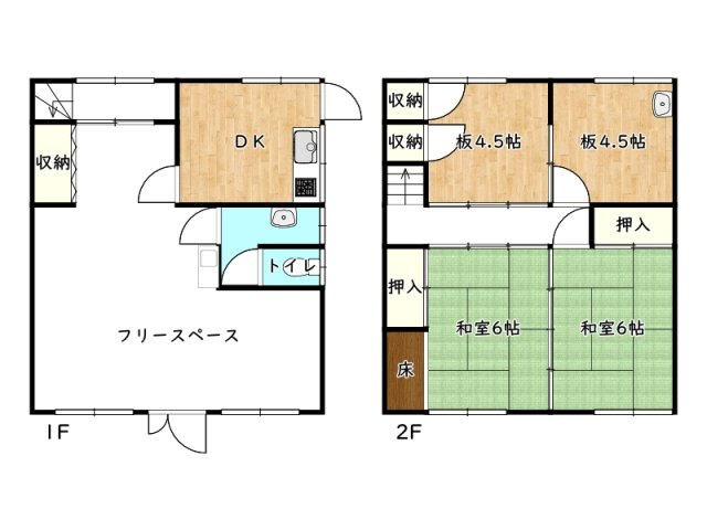 姫路市白浜町／中古戸建の間取り