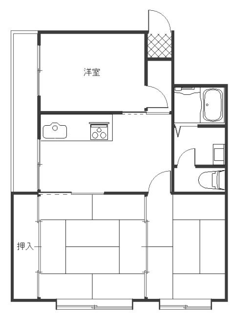 山田ビルの間取り