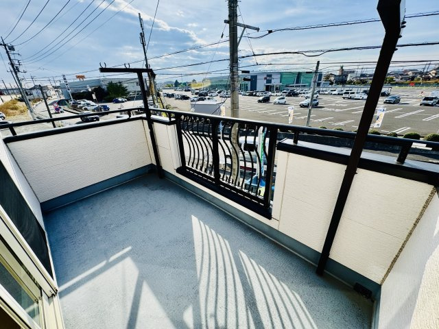 【中古】前橋市天川大島町　※アイダ設計施工のバルコニー