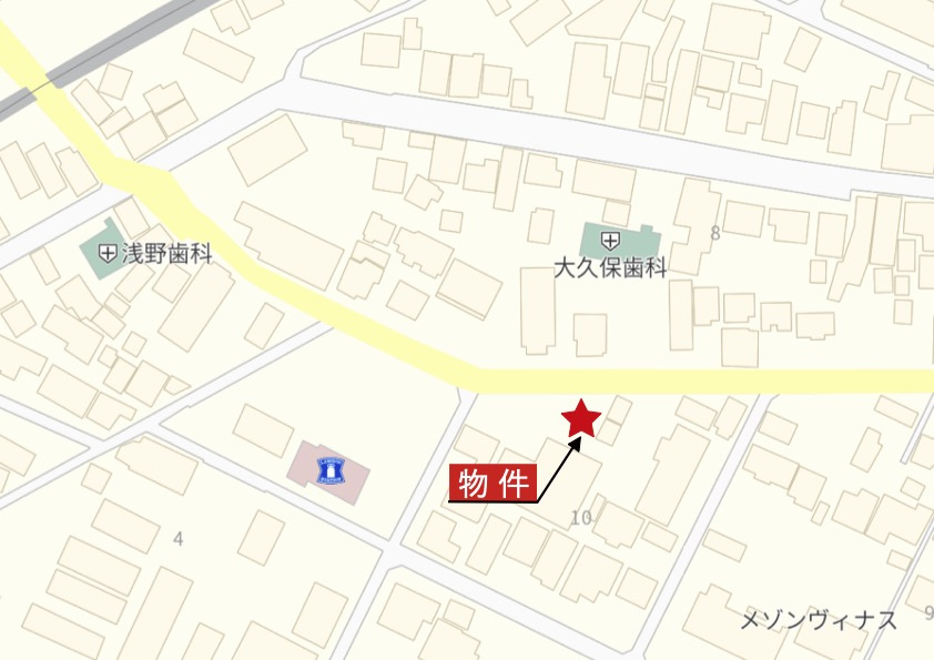 四日市市新正1丁目の地図|詳細Map