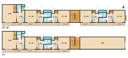 ＯＭレジデンス宇都宮の間取り