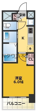 【間取り】 | エステムコート名古屋黒川シャルマン | 間取りです。