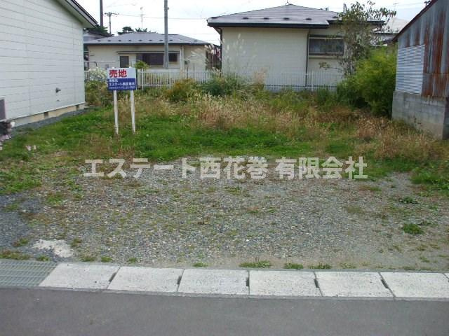 花巻市松園町　土地の外観
