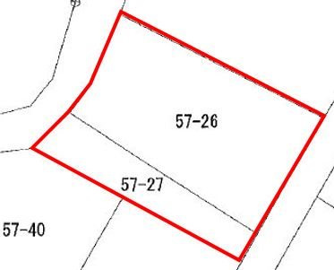【商談中】花巻市石神町　土地の土地図