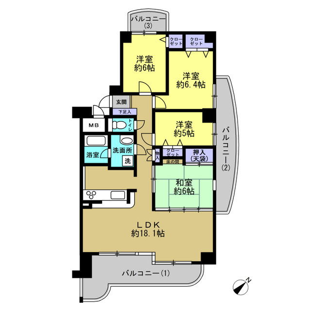 グランドール今治弐番館
