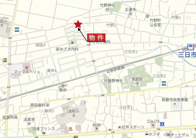 【地図】 | 鈴鹿市岡田3丁目《全2区画》 | 広域Map