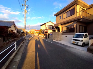 【前面道路含む現地写真】 | 天白区島田四丁目　売戸建 | 前面道路