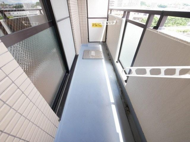 第15関根マンションのバルコニー