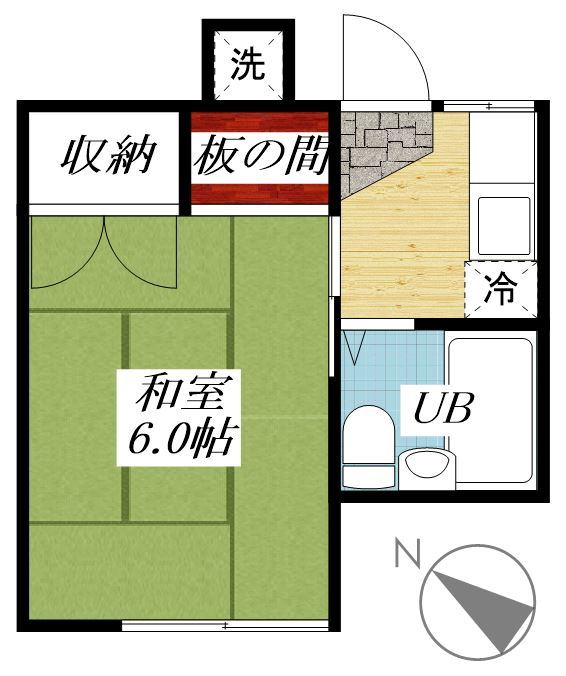 コーポエイトの間取り