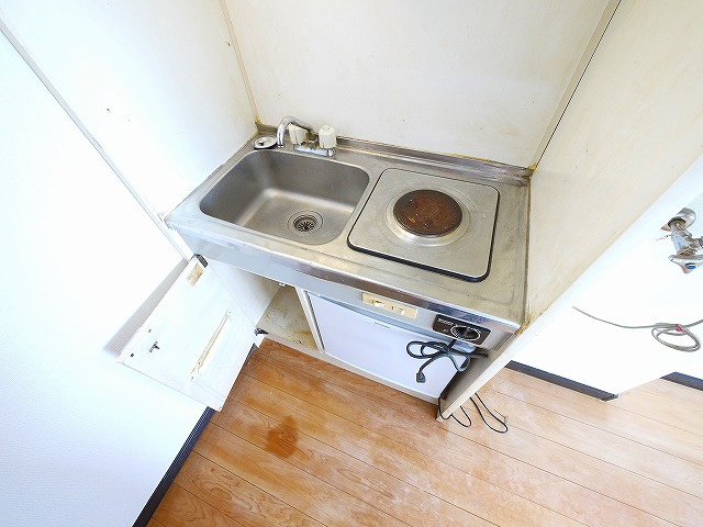 森川ハイツのキッチン|キッチンでお料理をお楽しみください