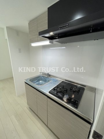 HORIZON　UMEDA　NORTHのキッチン|コンパクトなキッチンで掃除もラクラク