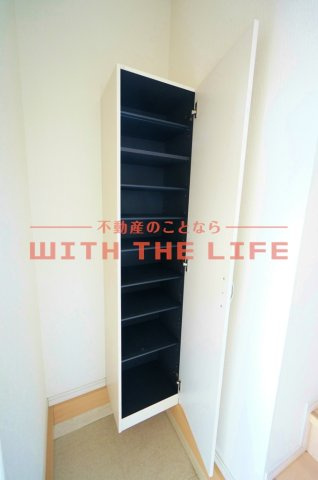 グリーンビラ【キャッシュバック対象】の収納|専用の収納スペースです