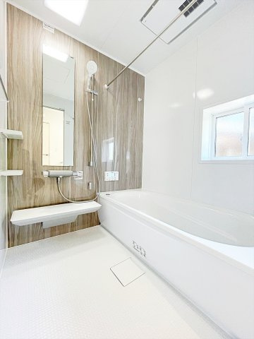 新築戸建・建売　いわき市内郷高坂町2期　全1棟　高坂小・内郷第一中の浴室|■同仕様物件参考用写真