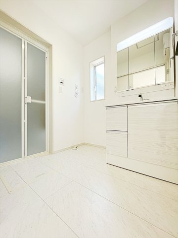 新築戸建・建売　いわき市内郷高坂町2期　全1棟　高坂小・内郷第一中の独立洗面台|■同仕様物件参考用写真