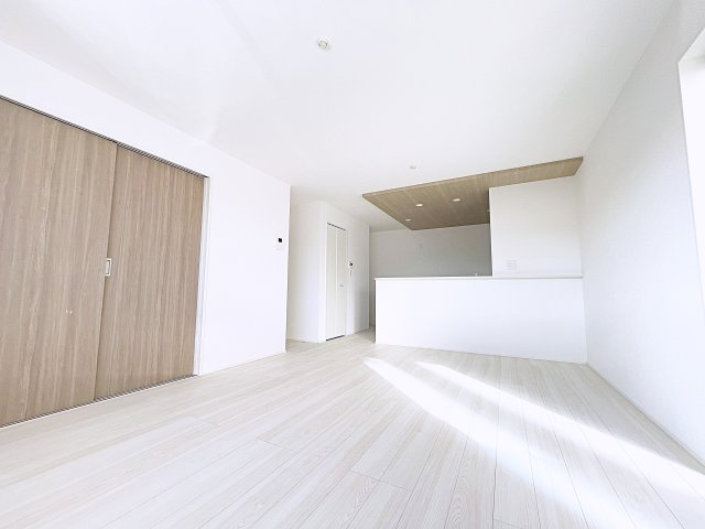 新築戸建・建売　いわき市内郷高坂町2期　全1棟　高坂小・内郷第一中の居間・リビング