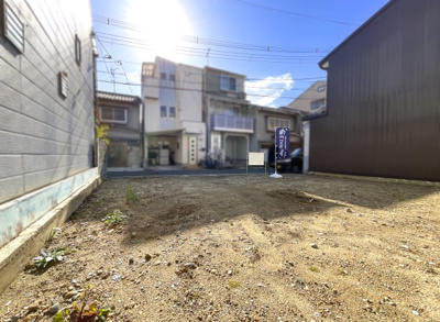 【外観】 | 城陽市枇杷庄島ノ宮　注文建築　条件なしの土地 | お好きなハウスメーカーや工務店で《注文住宅》を建てられます。ご家族の人数や好みに合わせた理想の間取りやデザインが実現します！