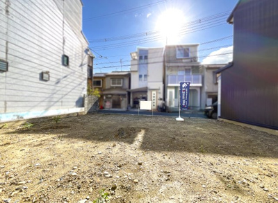 【外観】 | 城陽市枇杷庄島ノ宮　注文建築　条件なしの土地 | 『この土地の広さにはどんな家が建つの？』注文住宅についての質問やその他、些細な事でもなんなりとお聞き下さい(^-^)