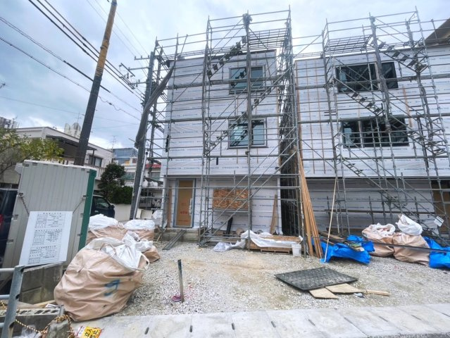 S LOMMEL小禄　全2棟　A棟の外観|2025/2/18　現地写真