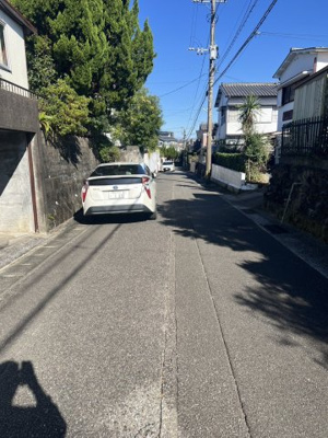 【前面道路含む現地写真】 | 宮崎市桜ケ丘町　売地