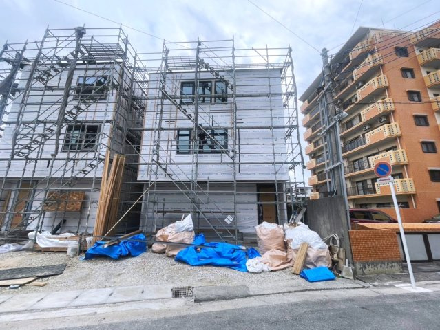 S LOMMEL小禄　全2棟　B棟の外観|2025/2/18　現地写真
