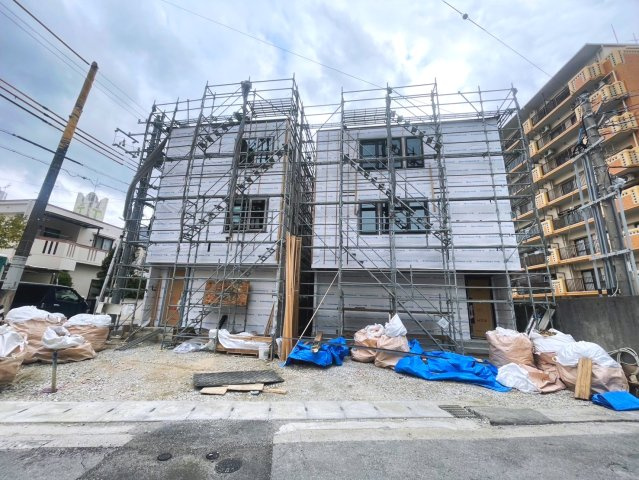 S LOMMEL小禄　全2棟　B棟の外観|2025/2/18　現地写真