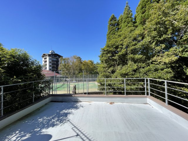 霧島市霧島田口字外戸口戸建てのバルコニー|バルコニーの様子です。