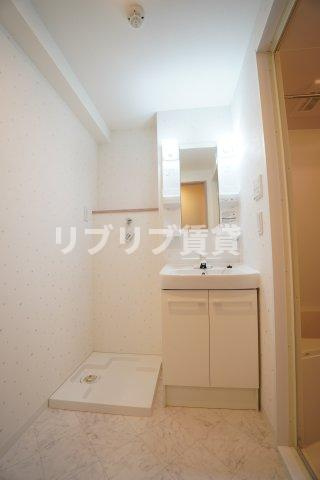 Cielo新千葉の洗面所
