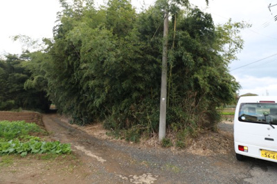 【外観】 | 西岐波・吉田原（地目・山林）389坪 | 現地（2024年11月29日撮影）